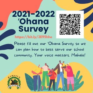 Please Fill Out Our ʻOhana Survey! 